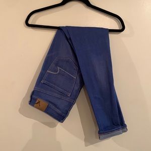 American Eagle high rise super stretch skinny jeans